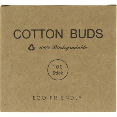 Ватні палички "Logo" Cotton Buds 100шт в коробці №MQ002