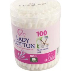 Ватні палички Lady Cotton 100 шт. в банці 7581