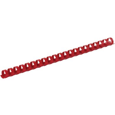 Пружини "Axent" пластикові d14 мм червоні (100) №2914-06