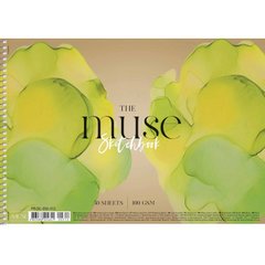 Альбом для ескізів на пруж. 50/100 A4 "Muse" крафт-картон PB-SC-050-312/Школярик