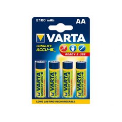 Акумулятори Varta Ni-Mh (R-06,2100mAh)/блістер 4шт (10)