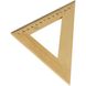 Трикутник дерев'яний 16 45х45