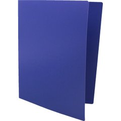 Папка-швидкозшивач "4Office" 4-213-06 A4 з кишенею PP синя