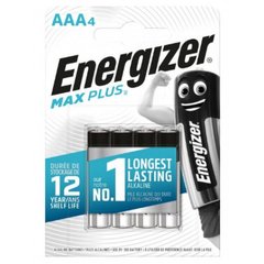 Батарейки Energizer Max Plus LR-06/блістер 4шт(12)