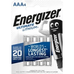 Батарейки Energizer Ultimate Lithium LR-03/блістер 4шт(12)