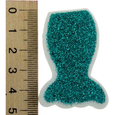 Гумка фігурна "Yes" з глітером "Mermaid tail" 3 кольор. №560506(24)
