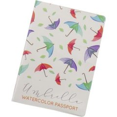 Обкладинка для паспорта ПВХ з написом "Passport Watercolor" №307023