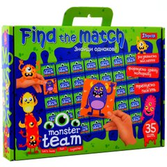 Набір для творчості "Find the match" Monster team №953021