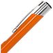 Ручка кулькова автоматична "Economix" E10307-06 HIT сіня, метал.,корпус помаранчевий