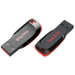 Флеш-пам`ять 16GB "SanDisk Cruzer Blade" USB2.0 black/red