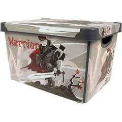 Коробка-бокс "Qutu Style Box" Game Warrior з кришкою 22л №92785