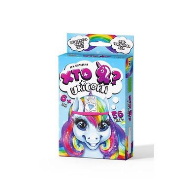 Гра "Вікторина.Хто Я? Unicorn" №HIM-05-01U/DankoToys/(32)