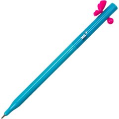 Ручка кулькова масляна "Yes"411912 Butterfly 0,7 мм, синя