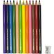 Олівці кольорові Пегашка 1040-12 12 кольорів Jumbo