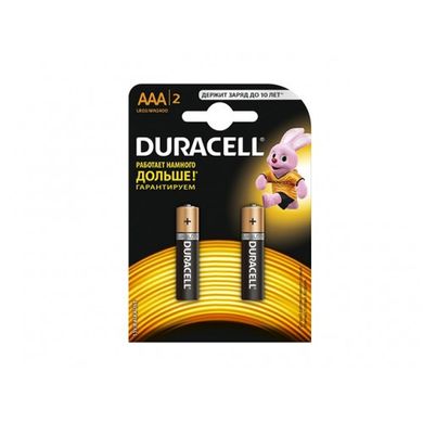 Батарейки Duracell LR-03/блістер 2шт (10)