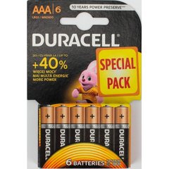 Батарейки Duracell LR-03/блістер 6шт (10)