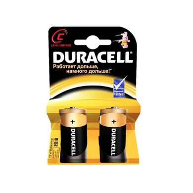 Батарейки Duracell LR-14/блістер 2шт (10)