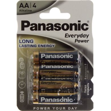 Батарейки Panasonic Everyday Power LR-06/блістер 4шт (12)(60)