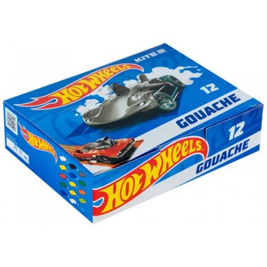 Гуаш "Kite" 12кольор. 20мл №HW23-063 "Hot Wheels"(12)