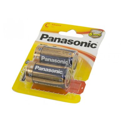 Батарейки Panasonic Alkaline Power LR-14/блістер 2шт (12)