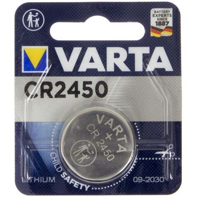 Батарейка Varta CR2450/1bl(10)(100)