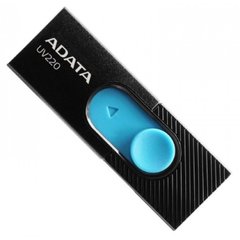 Флеш-пам`ять 64GB "A-Data" AUV 220 USB2.0 black/blue