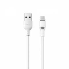 Кабель USB > microUSB Havit HV-CB6292 2,4A 1м white(2)