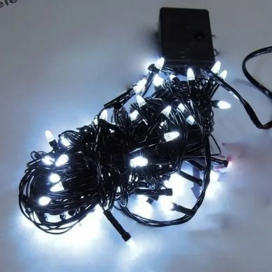 Гірлянда електрична "String" Конус 100 LED білий,чорн. провід 1210-03