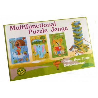 Гра "Multifunctional Puzzle Jenga" в кор-ці №30980"Strateg"(21)