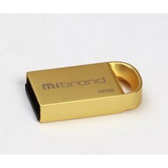 Флеш-пам`ять 32GB "Mibrand" Lynx USB2.0 gold №0877
