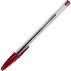 Ручка кулькова масляна Bic Cristal 8373619/634 1мм червона