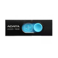 Флеш-пам`ять 16GB "A-Data" AUV220 USB2.0 black/blue №2725