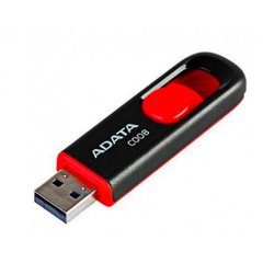 Флеш-пам`ять 16GB "A-Data" C008 USB2.0 black/red №9604