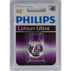 Батарейки Philips Ultra LR-06/блістер 2шт