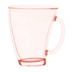 Чашка скло 320мл "Luminarc.Шейп рожева" №Q0391/1/40032(6)