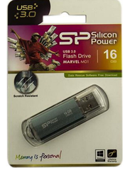 Флеш-пам'ять 16 GB Silicon Power Marvel" M01 / blue USB3. 0