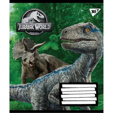 Зошит 36арк. лін. YES Jurassic World.Genetic failure №765398(15)(240)